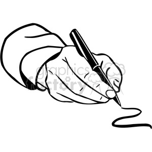 office business  hand writing 089 clipart.