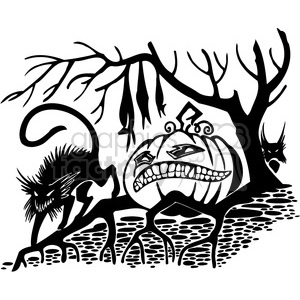Halloween clipart illustrations 020 clipart. Royalty-free image # 387050