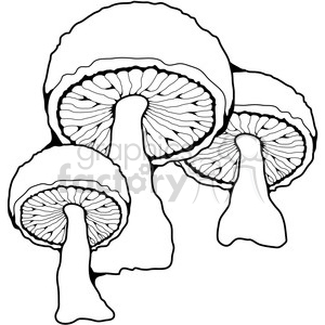 Mushroom 02 Group clipart. Commercial use image # 387434