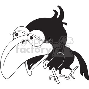 Crow 11 Old Crow clipart. Commercial use image # 387446