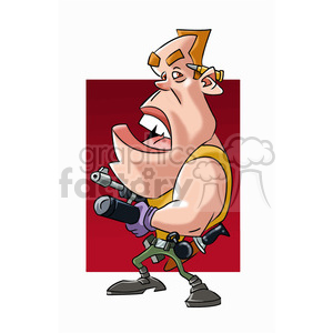 arnold schwarzeneger character clipart. Commercial use image # 393223