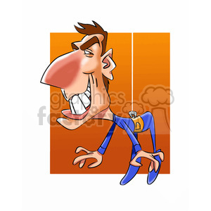 tom cruise cartoon character clipart. Commercial use image # 393293
