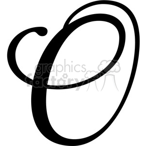 monogrammed o clipart. Commercial use image # 394825