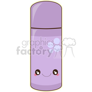 cartoon character thermos water bottle purple shampoo