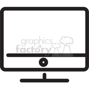 clipart - computer display icon.