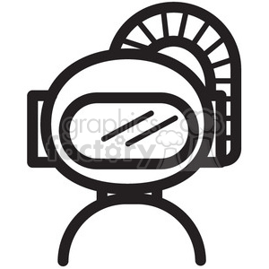 astronaut suit vector icon clipart. Royalty-free icon # 398496
