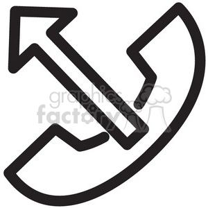 icon icons black+white outline symbols SM vinyl+ready phone answer