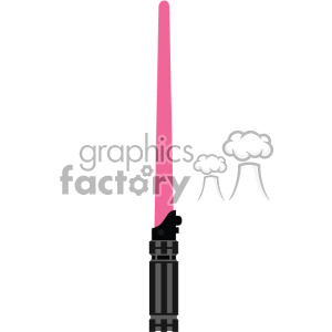 clipart - pink light saber sword cut file vector art.