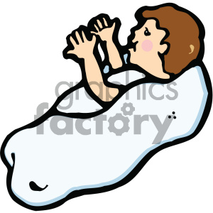 small baby clipart clipart. Royalty-free image # 405366