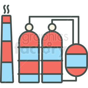 chemistry vector icon clipart.