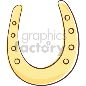 st patricks day horseshoe clipart. Commercial use image # 407679