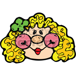 st pattys girl 001 c clipart. Royalty-free icon # 407719