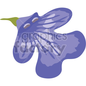 Bugleweed flower clipart. Royalty-free image # 408035