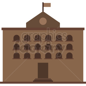 university vector building icon design clipart. Royalty-free image # 408500