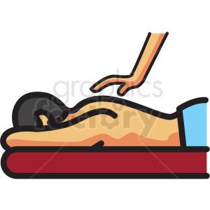 massage vector icon clipart clipart. Commercial use image # 409613