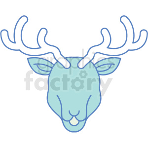 clipart - deer icon.