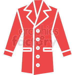winter coat icon art clipart. Commercial use icon # 409894