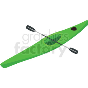 kayak vector clipart clipart. Royalty-free image # 410607