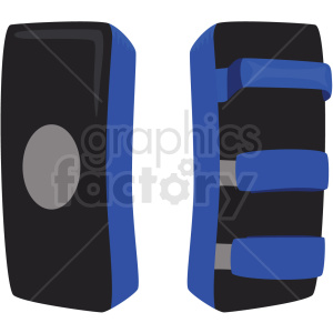 boxing training body bags vector clipart .