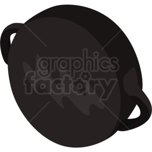hand held boxing bag vector clipart clipart. Royalty-free image # 412518