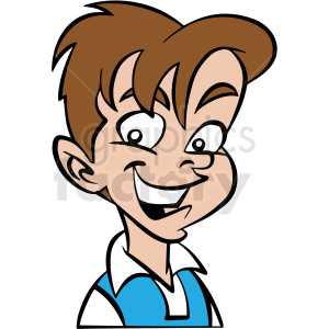 boy vector clipart clipart. Royalty-free image # 413089