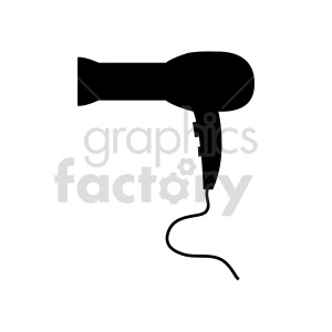 hair dryer clipart. Royalty-free image # 415241