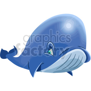 cartoon animals whale