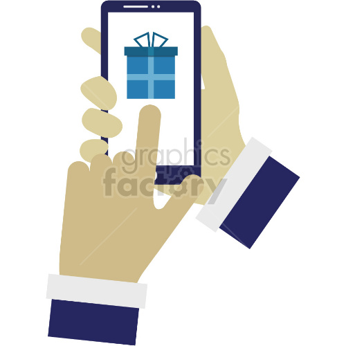 mobile store vector graphic clipart.
