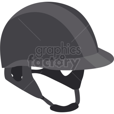 polo helmet vector clipart