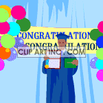   school class student students education graduation diploma diplomas congratulations  graduation004.gif Animations 2D Education Graduation 