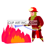 firemen002 clipart. Commercial use image # 121895