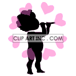   people shadow silhouette black animated animations person valentines day flute music love hearts  people-043.gif Animations 2D People Shadow 