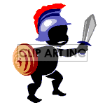   shadow people silhouette working work humans knight knights soldier warrior warriors armor sword swords shield shields trojan Animations 2D People Shadow 