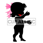   shadow people silhouette working work humans girl female welcome congratulations clap clapping Animations 2D People Shadow 