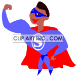 superhero031 animation. Royalty-free animation # 122724