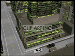   buildings building city new york nyc traffic  city003.gif Animations 3D Buildings 