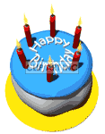   happy birthday birthdays cake cakes  cake2.gif Animations 3D Holidays Birthdays 