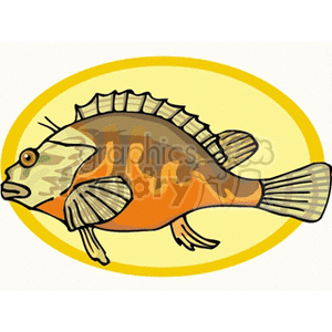 fish180 clipart. Commercial use image # 132432