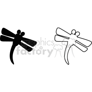   insect insects bug bugs dragonfly dragonflies  PAI0109.gif Clip Art Animals Insects 