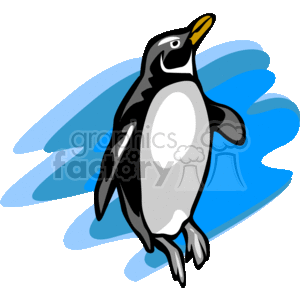 penguin clipart. Royalty-free image # 133574