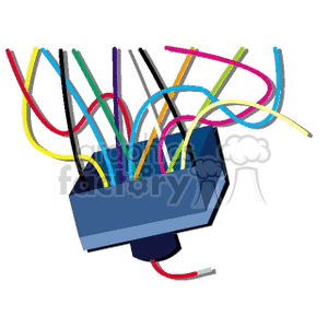   computers computer plug plugs wire wires  PLUG01.gif Clip Art Business Computers 