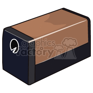 Electric pencil sharpener clipart. Royalty-free image # 136425