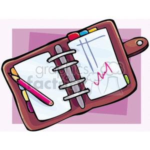 notebook2131 clipart. Commercial use image # 136522