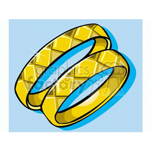 Wedding rings clipart. Commercial use image # 137909