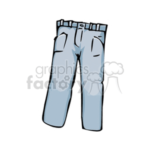   clothes clothing pant pants jean jeans  jeans121.gif Clip Art Clothing Pants 