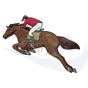 Equestrian events clipart. Commercial use image # 139821