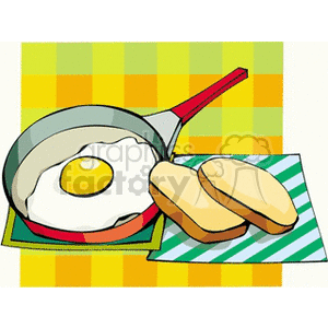   food breakfast eggs egg frying pan  breakfast20.gif Clip Art Food-Drink 