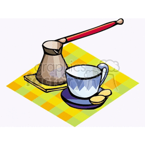   food cup breakfast beverage beverages  breakfast8.gif Clip Art Food-Drink 