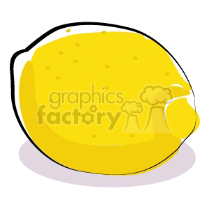 lemon clipart. Royalty-free image # 140657