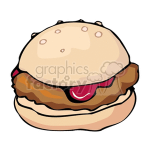sandwich5121 clipart. Commercial use image # 140782